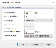 Windprofil generieren